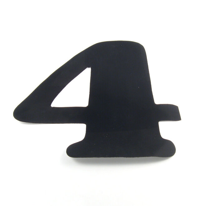 Hobie Sail Number 14in Black