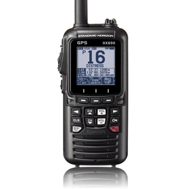 Standard Horizon HX890 VHF Handheld with GPS / DSC