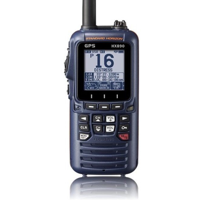 Standard Horizon HX890 VHF Handheld with GPS / DSC