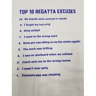 Fogh Marine Fogh Marine T Shirt Top 10 Regatta Excuses