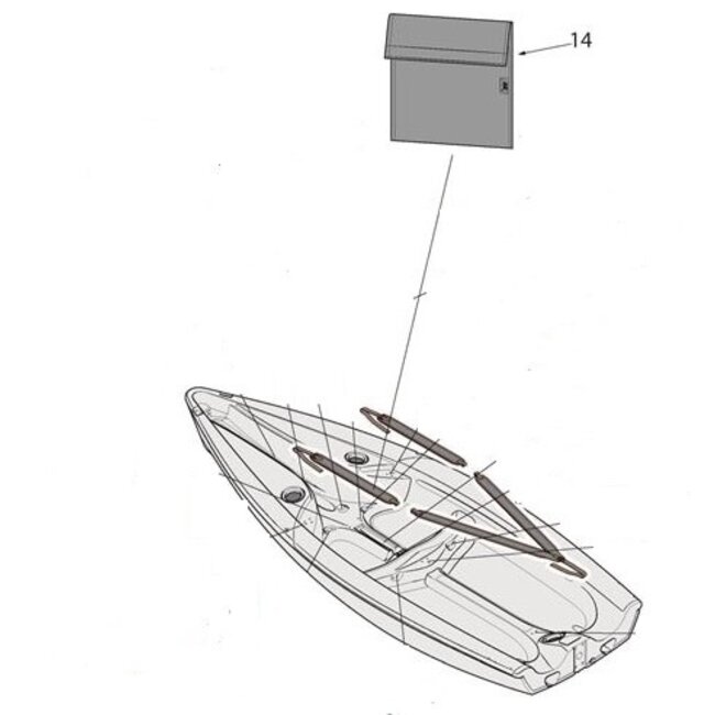 RS Sailing RS Feva Halyard Bag