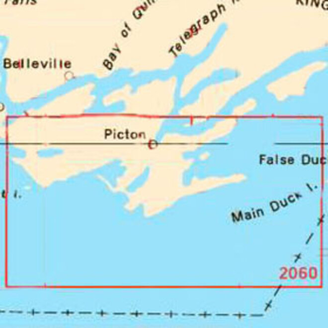 Chart 2060 Main Duck Island to Scotch Bonnet
