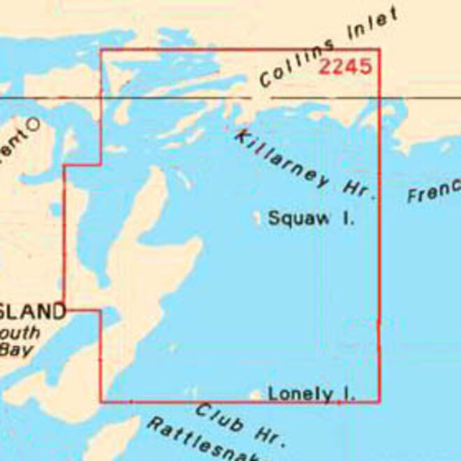 Beaverstone Bay to Lonely Island and McGregor Bay