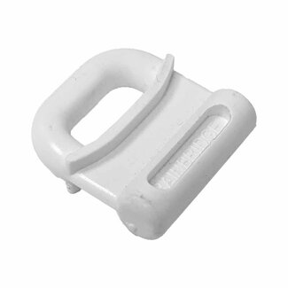 Bainbridge Slug Slide 3/8 Nylon White Bainbridge