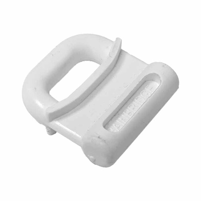 Bainbridge Slug Slide 3/8 Nylon White Bainbridge