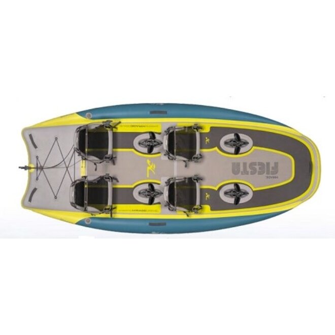 Hobie Mirage iTREK Fiesta Inflatable Kayak - Fogh Marine Store