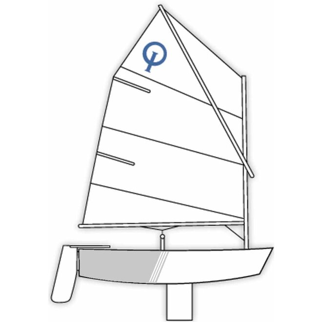 Zim Optimist Race Sailboat