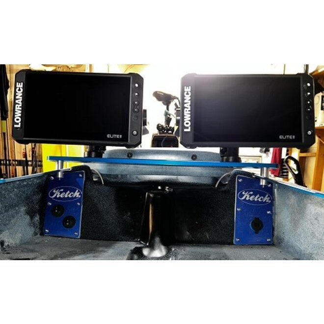 Ketch Krossbar Adapter Kit - Hobie Pro Angler Series Kayaks