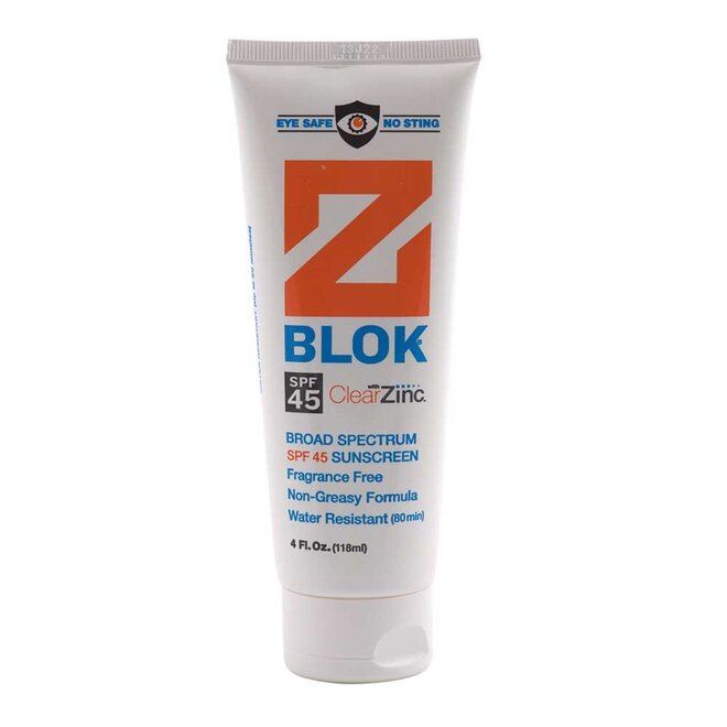 Z Blok Sunblock SPF 45 Cream 4oz