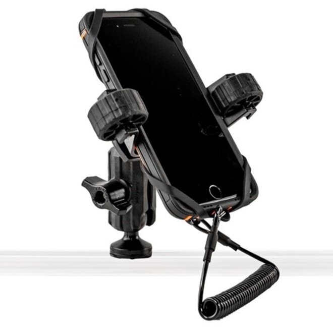 YakAttack Phone | RotoGrip Holder w 1" Screwball Mount