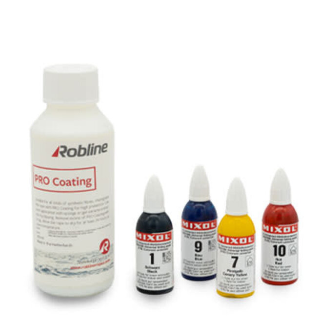 Robline  Pro Coating (1Coating Bottle (250ml) + 4 Colours)
