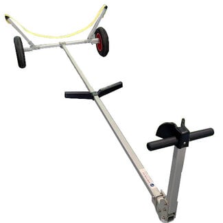 Marine Folding Dolly Dolly 36" Wide, Fixed Centerline Tube, Aluminum