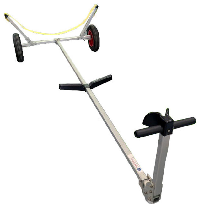 Marine Folding Dolly Dolly 36in Wide Fixed Centreline Tube Aluminium
