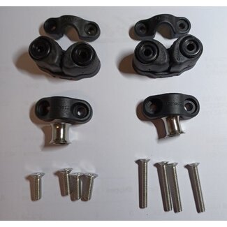 RS Sailing RS Zest Jib Cleat Hardware Kit RS Sailing RS Zest Jib Cleat Hardware Kit