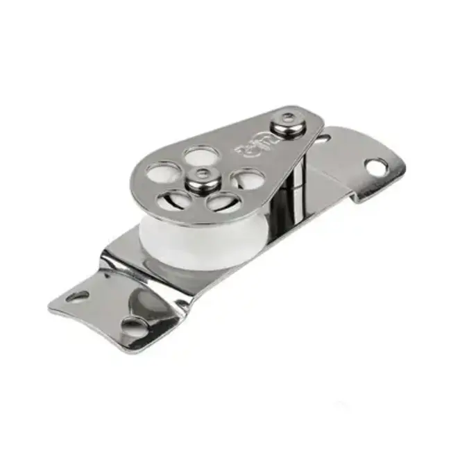 Schaefer Marine Schaefer- Curved Base Cheek Block, 2 Series, 4 bolt