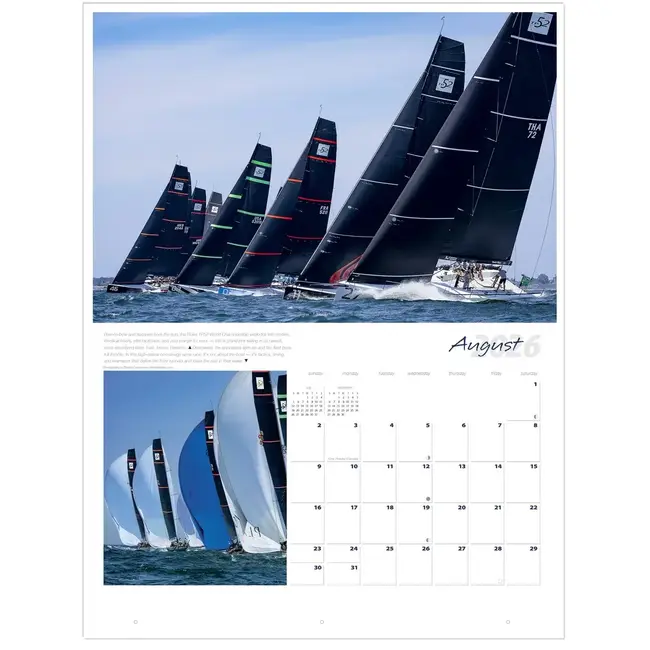 Ultimate Sailing Calendar 2026 | Sharon Green