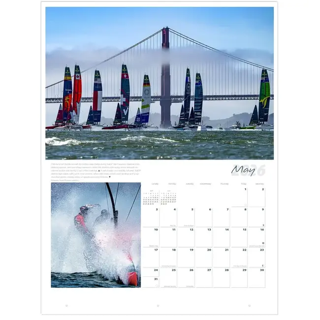 Ultimate Sailing Calendar 2026 | Sharon Green