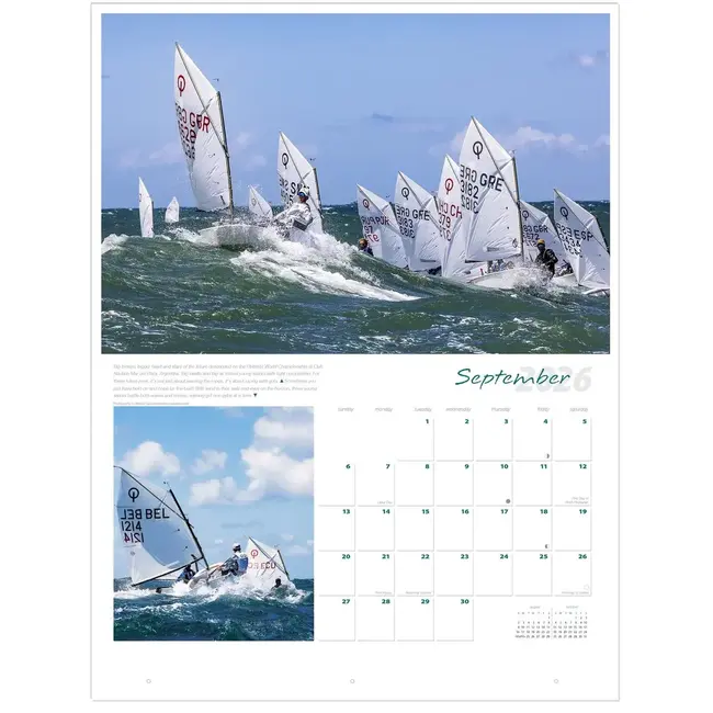 Ultimate Sailing Calendar 2026 | Sharon Green