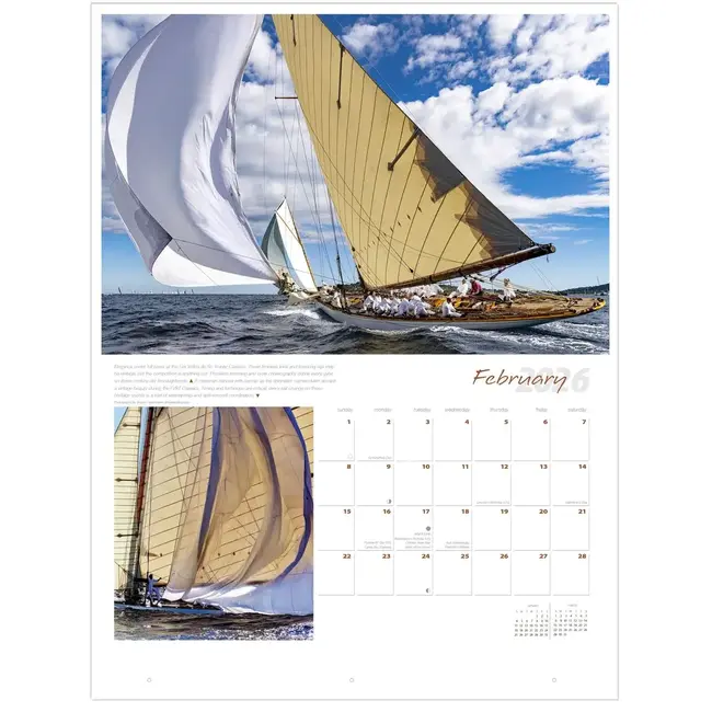 Ultimate Sailing Calendar 2026 | Sharon Green