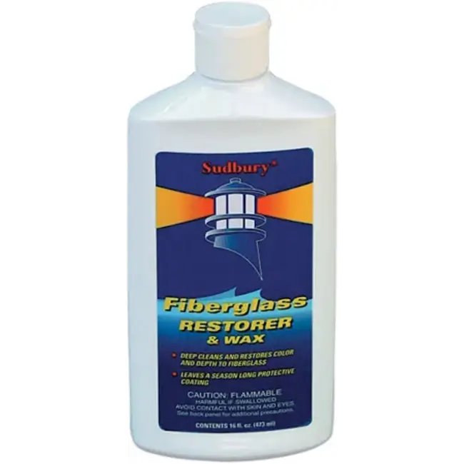 Sudbury Sudbury Fiberglass Restorer and Wax | Liquid 16oz (473ml)