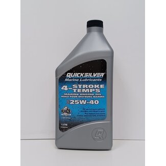 Oil 4-Stroke SAE 25W-40| Quicksilver 1L