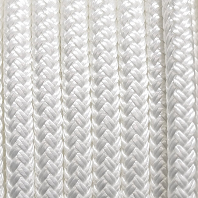 Novabraid 3/16 SLS Yacht Braid Rope White w Tracer