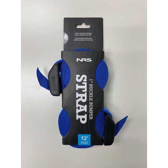 NRS Fogh Webbing Strap 12' tie down PAIR