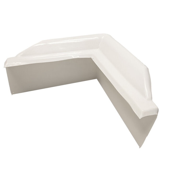 Taylor Made Dock Bumper - Corner White 10x10in