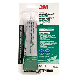 3M Products 3M 4200 Fast Cure White 3oz Tube
