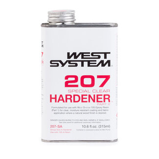 West Systems Epoxy West System Hardener 207 SA-Size Special Coating .66pt