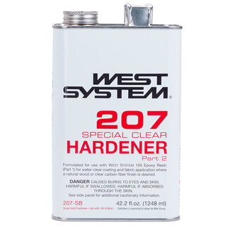 West Systems Epoxy West System Hardener 207 SB-Size Special Clear 1.25L