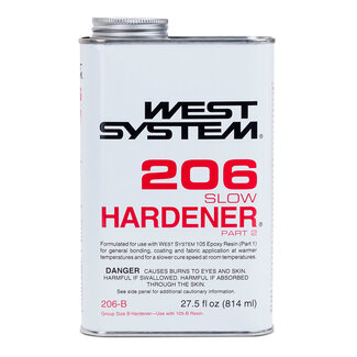 West Systems Epoxy West System Slow Hardner 206 Qt