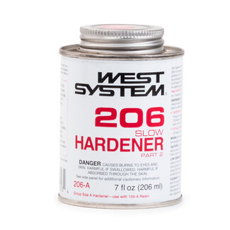 West Systems Epoxy West System Hardener 206 A-Size Slow 207ml