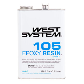 West Systems Epoxy West System Epoxy Resin 105 B-size  (3.74L)