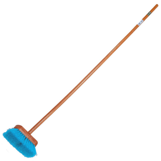 Deck Brush / Scrubber with Wooden Handle