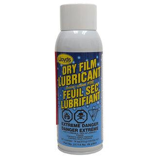 LLoyds Dry Teflon (PTFE) Lubricating Spray 315g