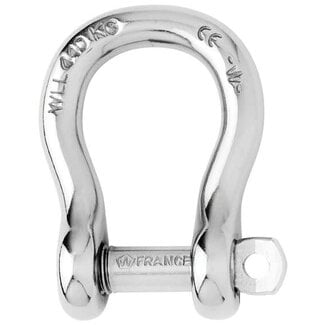 Wichard Stainless Bow Shackle Captive Pin 8mm BL 3700kg