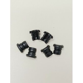 Blue Wave Blue Wave- Stanchion Bushing, Rope Relief, 1/4" | 3 Pack