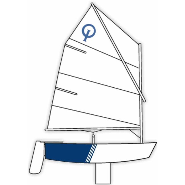 Zim Sailing Zim Optimist Club Sailboat