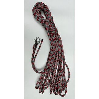 Fogh Marine Premade Halyard MLX3 8mm x 70' w snap shackle RED