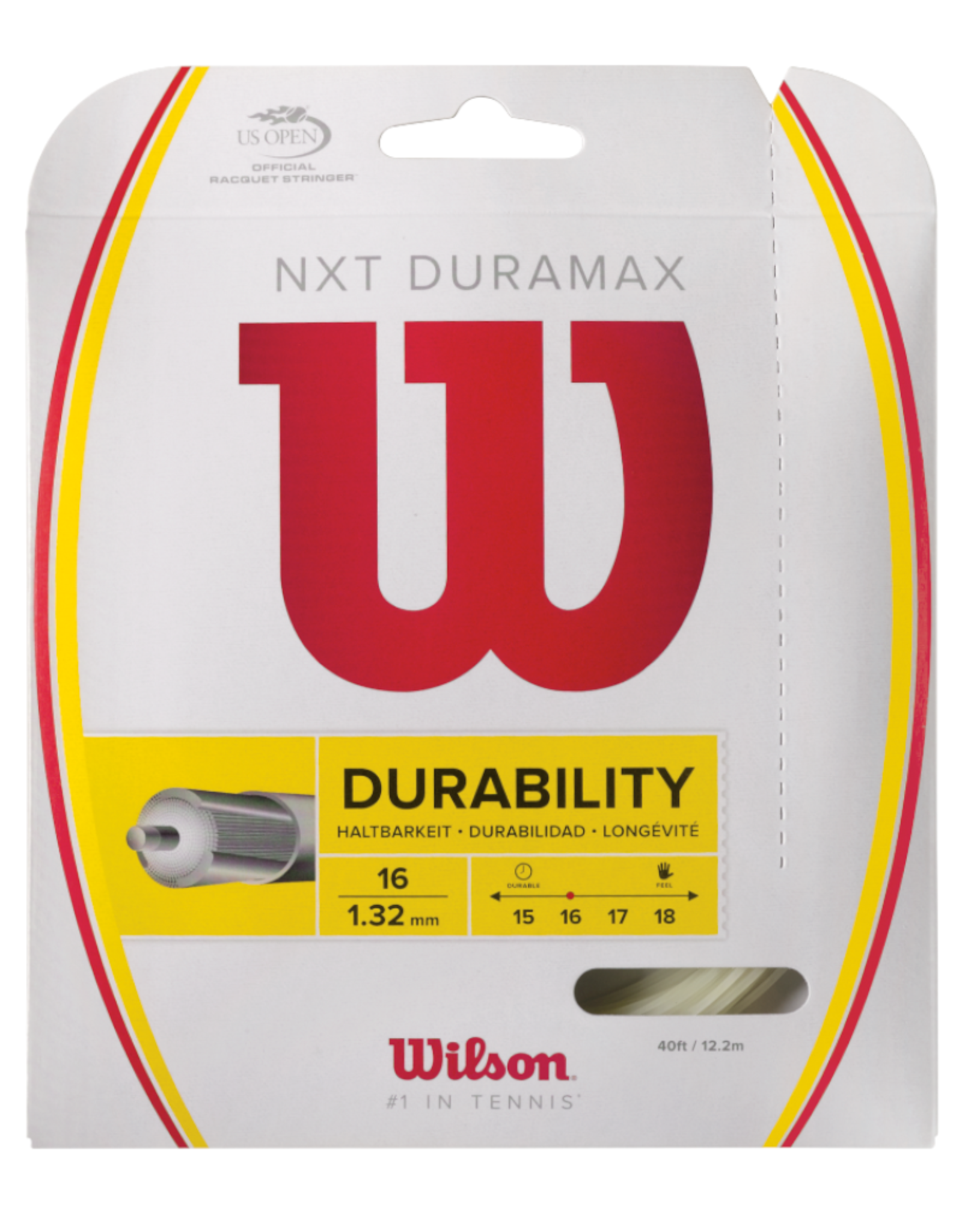 Wilson Natural Gut 17 Tennis String Set