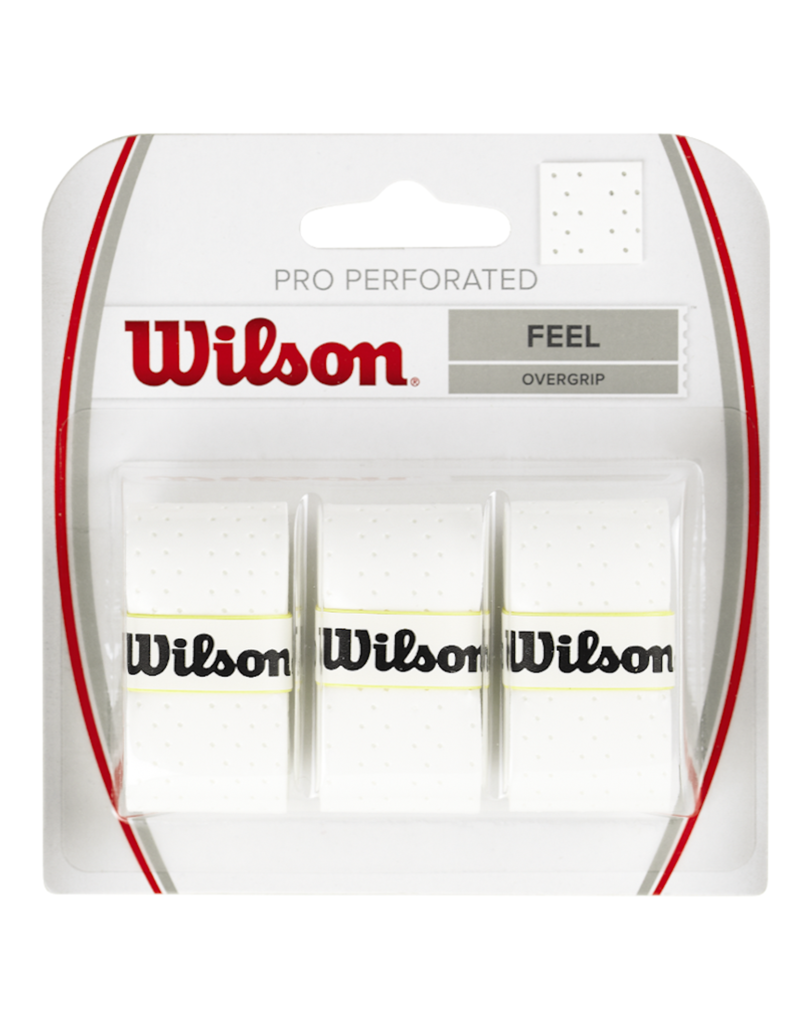 WILSON PRO PERFORATED OVERGRIP WHITE