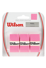 WILSON PRO PERFORATED OVERGRIP PINK