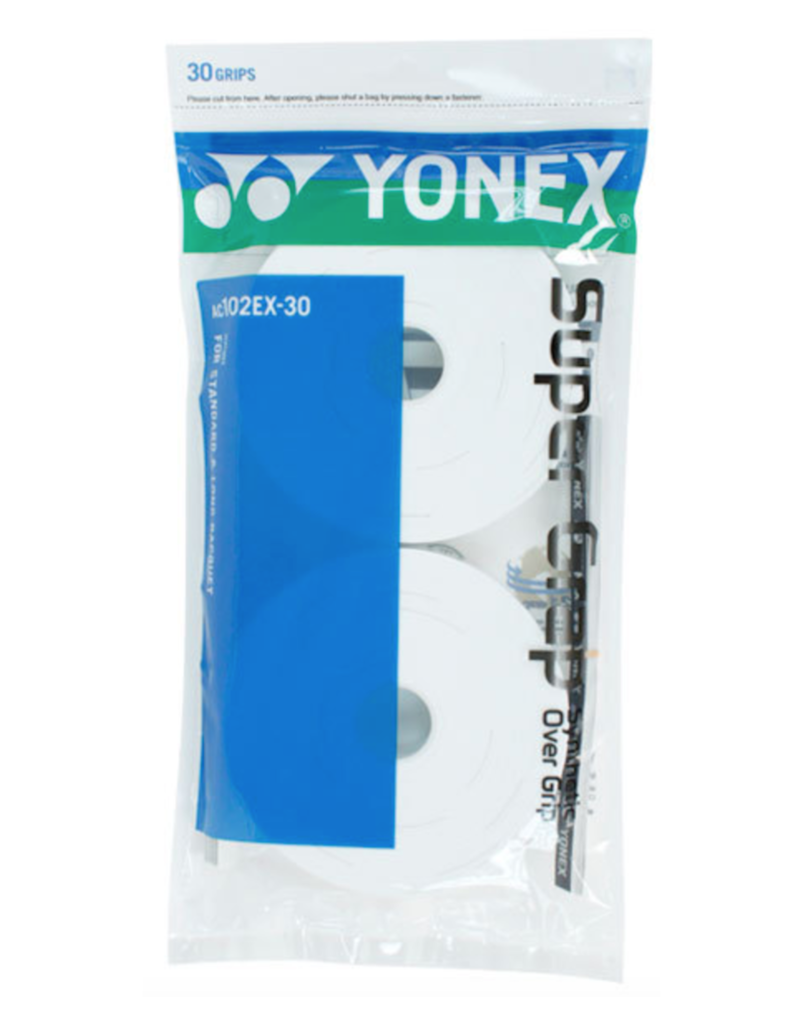 YONEX SUPER GRAP 30 PACK WHITE