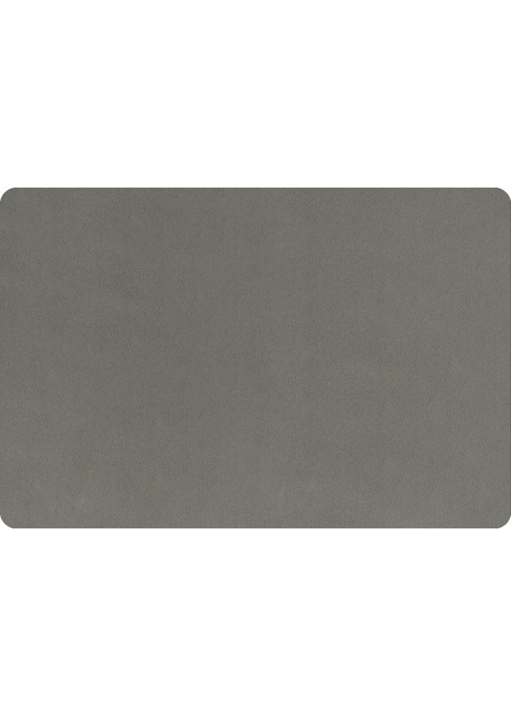 Shannon Fabrics Minky, Extra Wide Solid Cuddle3, 90" Charcoal, (by the inch)
