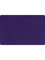 Shannon Fabrics Minky, Extra Wide Solid Cuddle3, 90" Eggplant, (by the inch)