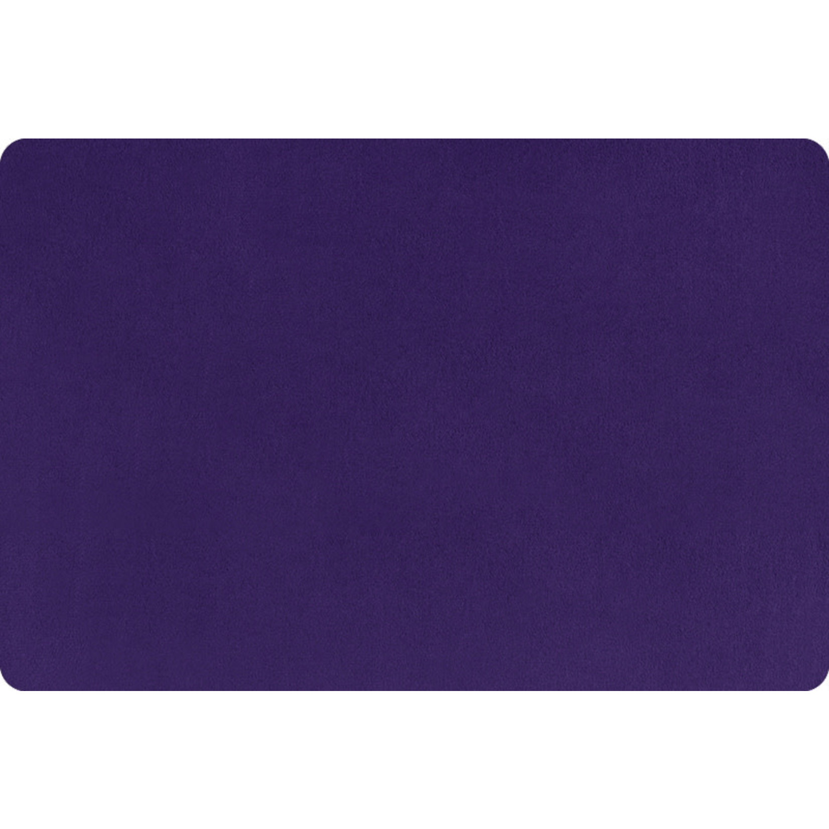 Shannon Fabrics Minky, Extra Wide Solid Cuddle3, 90" Eggplant, (by the inch)
