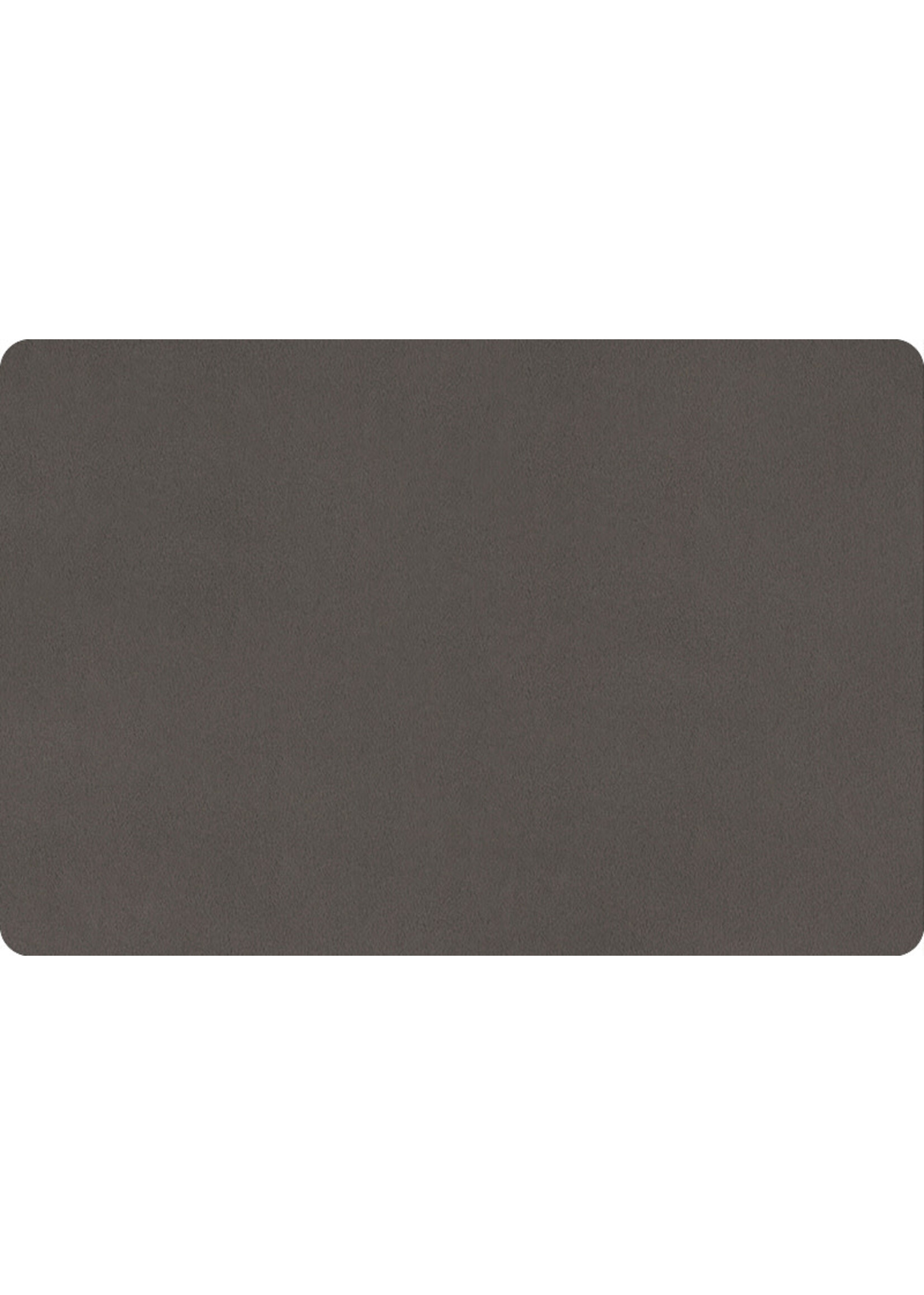 Shannon Fabrics Minky, Extra Wide Solid Cuddle3, 90" Pewter, (by the inch)