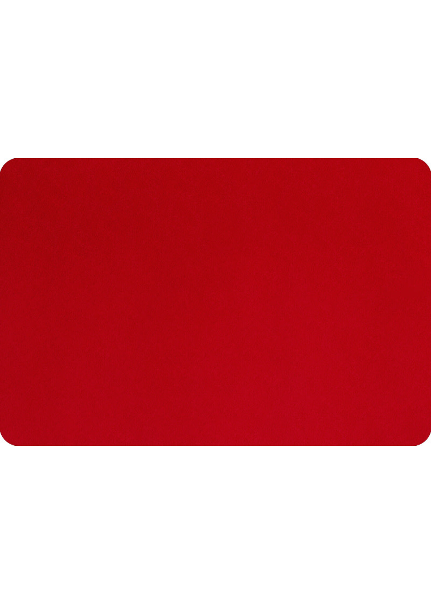 Shannon Fabrics Minky, Extra Wide Solid Cuddle3, 90" Scarlet, (by the inch)
