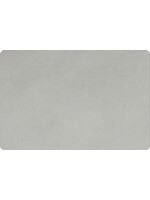 Shannon Fabrics Minky, Extra Wide Solid Cuddle3, 90" Silver, (by the inch)